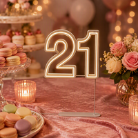 Fournisseur en gros de dropshipping, enseignes lumineuses LED néon en acrylique RGB personnalisées, lettres décoratives murales, enseigne néon LED avec logo personnalisé