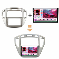 Autoradio Qualcomm 9 pouces 6+128 Go avec écran partagé, prise USB, prise en charge Carplay, 4G, GPS intégré, WiFi, Bluetooth
