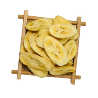 Qinshantang Groothandel Gedroogde Banaan Goed Product Gedroogd Fruit 100% Biologische Non-Gmo Voor Snack En Gezonde Voeding