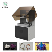 Printer 3D Otomatis Akurasi Tinggi Grosir Garansi 1 Tahun Konektivitas USB/WiFi Bahan Cetak Resin Pembuatan Perhiasan Emas