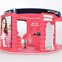 Stand d'exposition moderne MEGA, assemblage modulaire pour boutique éphémère, événement commercial, tendance