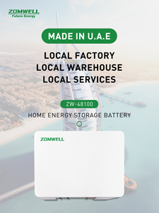Usine des EAU 51.2V 100AH 5.12kWh LiFePO4 système de batterie domestique mural à grille hybride divisée - Product Image 2