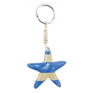 Portachiavi in Vetro a Forma di Stella Marina Senza Scatola - Product Image 1