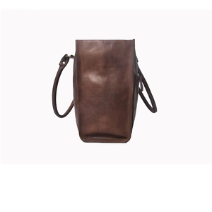 Bolso de Cuero Genuino para Portátil de Negocios para Mujer, Maletín Profesional para Oficina, Bolsos de Hombro Ideales para Viajes - Product Image 1