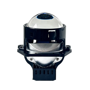 2025 baru 120W 3.0 inci lampu depan LED ganda, lampu depan LED lensa proyektor LED Laser, lampu motor umum H4 H7 - Product Image 6