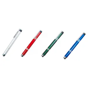 Stylo médical, blanc, pour infirmières, avec étui