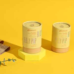 Boîte de tubes ronds d'emballage de cylindre de thé alimentaire personnalisé Tube rond de tube en papier kraft personnalisé - Product Image 1