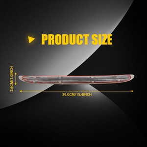 Auxito <b>red</b> 12v W164 For Mercedes ML Class W164 2005-11 Third <b>LED</b> High Level Brake <b>Light</b> - Product Image 6