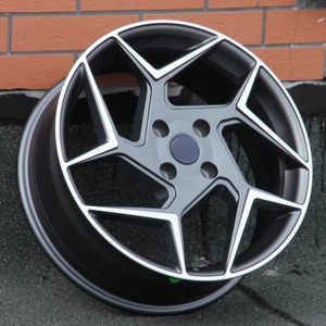 Roues Kipardo 4x108 17 18 pouces revêtement noir ET45 jantes en alliage 5x108 à vendre modèle <span class=keywords><strong>Ford</strong></span> ST FOUS - Product Image 5