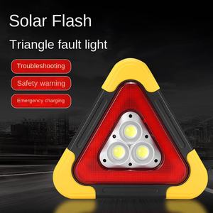 Cool voiture étoile voiture trépied solaire <span class=keywords><strong>d</strong></span>'urgence <span class=keywords><strong>d</strong></span>éfaut lumière pliable Vertical réfléchissant sécurité panneau <span class=keywords><strong>d</strong></span>'avertissement ABS fait à la main - Product Image 1