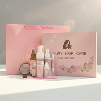 Kit de pose de perruque en spray teinté colle pour dentelle avec emballage personnalisé outils d'extension de cheveux avec marque privée produits capillaires en dentelle imperméables