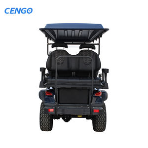 عربة صيد ذات 6 مقاعد تم رفعها مع عربة صيد جولف تعمل بالكهرباء مناسبة لمشاهدة المعالم السياحية - Product Image 2