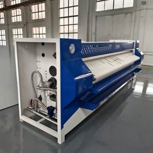 Máquina Plegadora de Ropa Industrial Eléctrica HOOP <span class=keywords><strong>Foldimate</strong></span> con Secadora y Planchado, Carcasa de Acero Inoxidable, Funcionamiento Continuo - Product Image 2