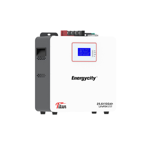 Batterie de stockage d'énergie domestique hors réseau 100Ah 25.6V empilable à montage mural avec sortie 0-5kWh IP21 - Product Image 4