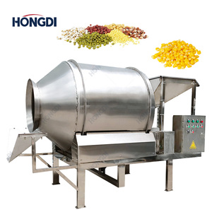 Mezclador de Tambor Automático de Acero Inoxidable 304 para Aromatizar Té, Secado por Pulverización de Líquidos, Alta Eficiencia para Procesamiento de Alimentos y Productos Químicos - Product Image 2