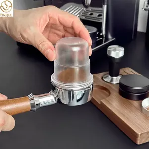 Taza Dosificadora de Café Transparente de 51/53/58 mm, Taza para Polvo de Café, para Delonghi E61, <span class=keywords><strong>Gaggia</strong></span>/Breville, Herramientas de Barista - Product Image 1