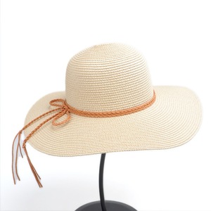 Sombrero de Paja para Mujer, Verano, Ala Ancha, Protección Solar, Paja Natural, Flexible, 56-58CM - Product Image 3