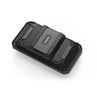 Caméra de tableau de bord pour moto Aoocci à double objectif, écran intelligent, navigation sans fil, moniteur, commande au volant, panneau intelligent