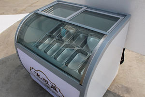 Equipo de Refrigeración Comercial para Exhibición de Helados y Gelato, Congelador Tipo Arcón para Helados - Product Image 6