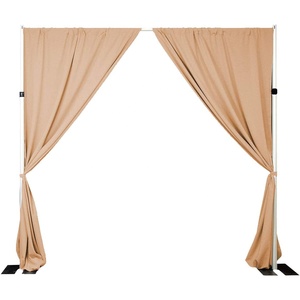 Kindawow-Support de Cantonnière à Barre Transversale Réglable pour Décoration, Cadre de Rideau, Support de Tuyau et Drapé pour Mariage - Product Image 6