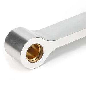 ลิงค์ลดระดับมอเตอร์ไซค์สีเงินสำหรับฮอนด้า <span class=keywords><strong>CBR</strong></span> 600 F2 F3 F4i 900 <span class=keywords><strong>919</strong></span> 929 954 1100 <span class=keywords><strong>RR</strong></span> - Product Image 2