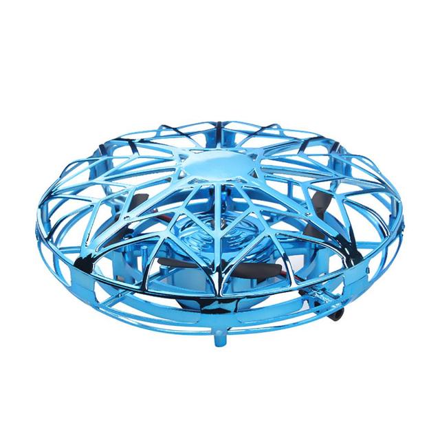 Hot UFO Aircraft Anti-collision Z4 Flying UFO Helicopter Magic Hand UFO LED Flying Ball Aircraft Sensing Mini Drone Toys