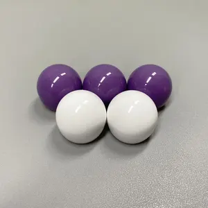 Usine nouvelle boule de bowling forme couvercle brillant bouteille de soins de la peau bouchon universel 20/410 bouchon à vis en perle de verre
