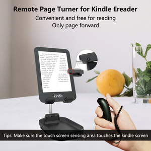 New Arrival RF điều khiển từ xa trang Turner nhựa tương thích Kindle Kobo không dây máy ảnh video ghi âm từ xa cho iPhone iPad - Product Image 2