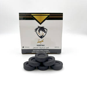 2025 nouvelle coupe Shisha charbon de <span class=keywords><strong>bois</strong></span> narguilé matière première <span class=keywords><strong>bois</strong></span> de fruits charbon de <span class=keywords><strong>bois</strong></span> Bakhoor charbon noir brûleur d'encens charbon de <span class=keywords><strong>bois</strong></span> Vintage - Product Image 6