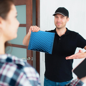 Sobres de Burbuja Biodegradables Ecológicos Coloridos, Bolsas de Envío de Polietileno Grueso con Burbujas, Autoadhesivas para Ropa - Product Image 5