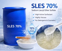 Fournisseur de matières premières liquides AES pour SLES 70% pour ingrédients détachants SLES N70 Sodium Lauryl