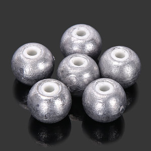 AMEYXGS Plomada de Cerámica Redonda de 10mm para Pesca de Carpa, Duradera, para Uso en Río, con Anillo Magnético, China - Product Image 3