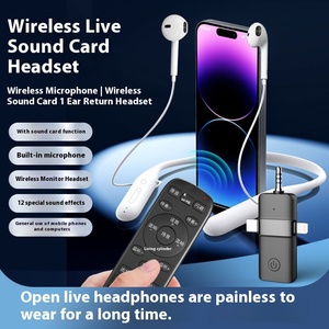 Yuanxiantan Gốc Tất Cả Trong Một Neo Điện Thoại Di Động Mới T3 Không Dây Card Âm Thanh Màn Hình Cho Ngoài Trời Sống Ca Hát Tiếng Ồn Hủy Bỏ - Product Image 4