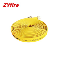 Tuyau d'incendie flexible à quatre couches personnalisable ZYfire NBR/TPR/EPDM Modèle Lexus Classe d'attaque A/B Incendies Couleur personnalisable