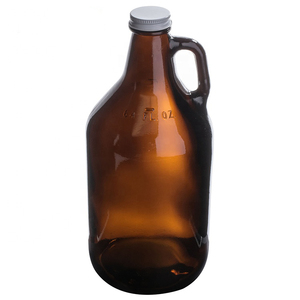 ที่กำหนดเอง32ออนซ์แก้วเบียร์คำรามในขวดแก้วสีเหลืองอำพันผู้ผลิต - Product Image 2
