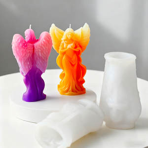 แม่พิมพ์ซิลิโคนรูปนางฟ้าสำหรับเทียนอโรมา - Product Image 4