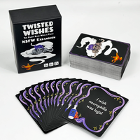 Fabricant de cartes de jeu personnalisées à impression personnalisée Jeu de cartes à questions Cartes à jouer pour couple avec boîte