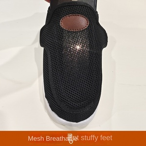 Primavera Verano malla transpirable suela de goma superior ligero Pie diabético ensanchamiento engorde hinchados zapatos de personas mayores - Product Image 3