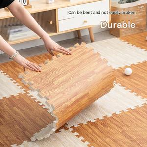 Yx Eva <b>Interlocking</b> Anti-slip <b>Floor</b> <b>Mats</b> 12/16/36 Pieces (30x30cm) for Home Gym & Garage Fitness Equipment - Product Image 4