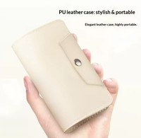 Kit de coupe-cuticules et coupe-ongles en acier inoxydable, pince à cuticules, repousse-cuticules, lime à ongles, étui en cuir haut de gamme, outils de manucure complets