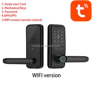 अस्थायी पासवर्ड अनलॉक सुविधाजनक यूएसबी चार्ज नेविगेशन रिमोट कंट्रोल डिजिटल फिंगरप्रिंट स्मार्ट डोर लॉक - Product Image 2