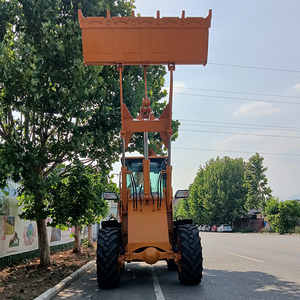 Miễn phí vận chuyển Euro 5 EPA mini trang trại retroexcacavadora nhỏ backhoe máy xúc loader 4x4 - Product Image 4