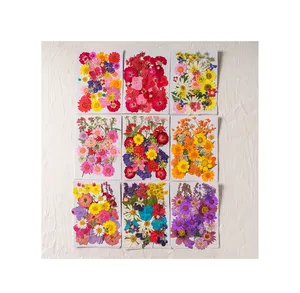 Kit de matériaux pour fleurs pressées DIY, kits combinés de Noël, marque-pages, coques de téléphone, maquillage époxy pour le visage pour la Fête <span class=keywords><strong>des</strong></span> Mères - Product Image 2