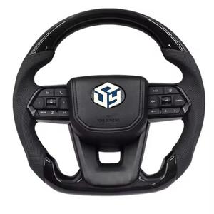 Volante de Fibra de Carbono de Alta Calidad para Toyota Hilux <span class=keywords><strong>Vigo</strong></span> Revo 2012-2021 / Conjunto de Volante para Land Cruiser Serie F70 - Product Image 2