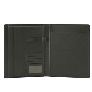 Business Custom <b>A4</b> Multi-Function Document Bag Portfolio Pu Leather <b>File</b> Folder With Paper Pad - Product Image 3