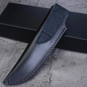 Cuchillo recto de hoja fija para exteriores <span class=keywords><strong>FOX</strong></span> con mango de madera para Camping, caza y hogar, cuchillo de fruta de grado DIY de acero inoxidable - Product Image 3