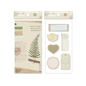 Autocollants pour Scrapbook nekri 2 pièces, étiquette esthétique originale, décoratif, pour journal à Double main - Product Image 4