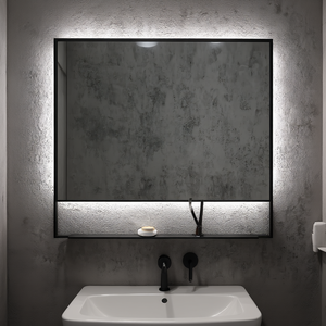 Espejo LED Vanitas Line 80 x 80 cm con marco iluminado para uso en baño - Product Image 3