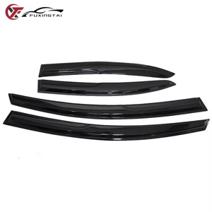4 visières latérales extérieures pare-pluie pour <span class=keywords><strong>Honda</strong></span> <span class=keywords><strong>Civic</strong></span> berline 4 portes 2006-2011, teintées fumées, déflecteurs de ventilation, installation facile - Product Image 2