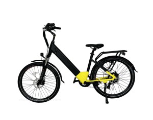 Vélo électrique de ville pour femmes, 27,5 pouces, avec batterie au lithium 48V 15Ah, idéal pour les trajets quotidiens - Product Image 2